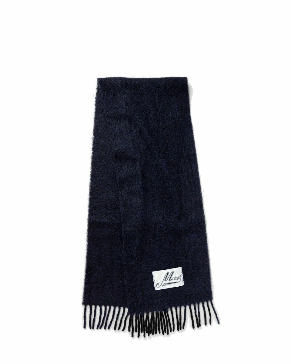 Photo: Marni Scarf Blue - Mens - Scarves