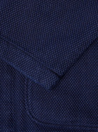 Blue Blue Japan - Sashiko Indigo-Dyed Cotton Suit Jacket - Blue