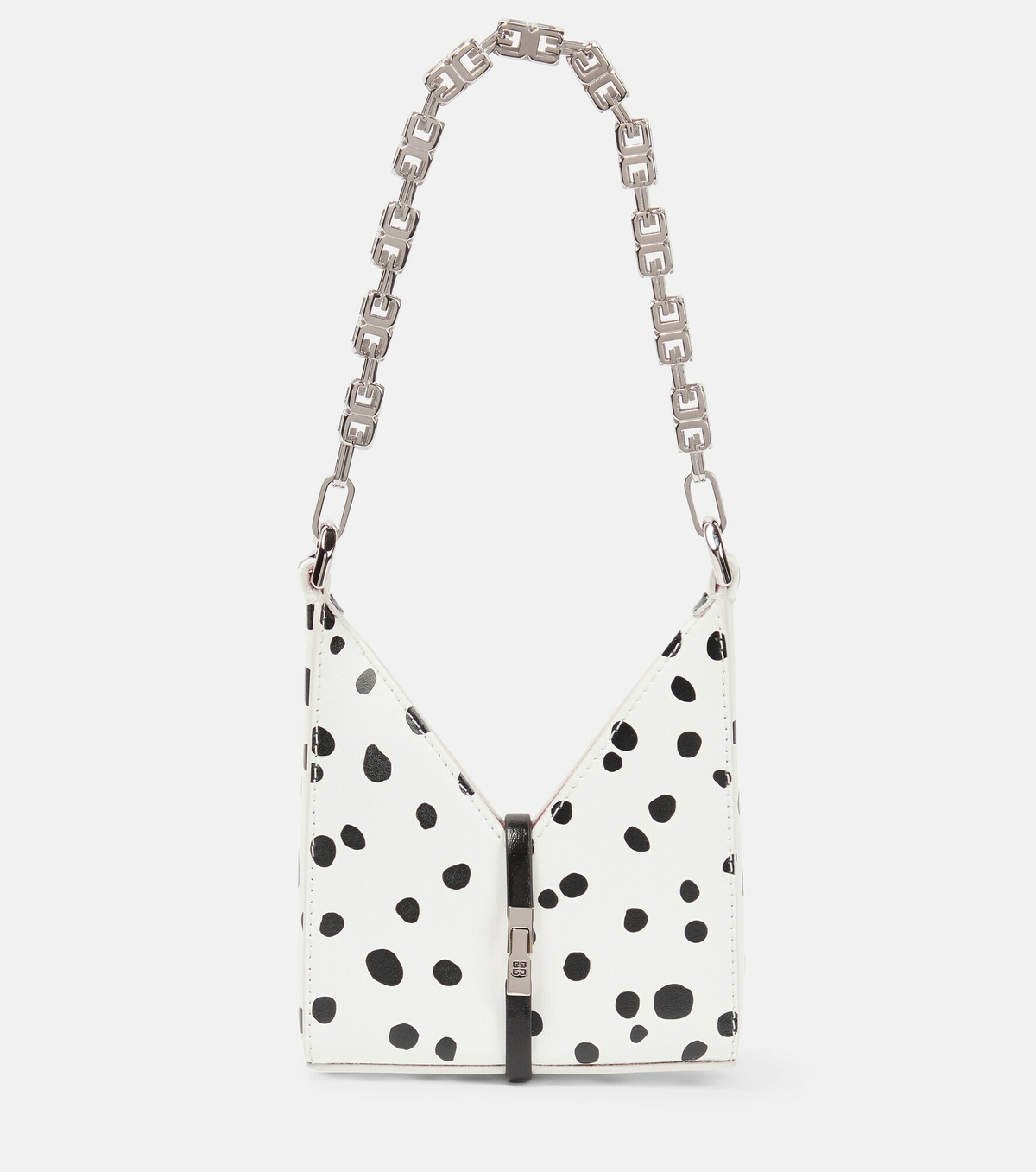 ジバンシイCUT OUT MICRO BAG WHITE/BLACK