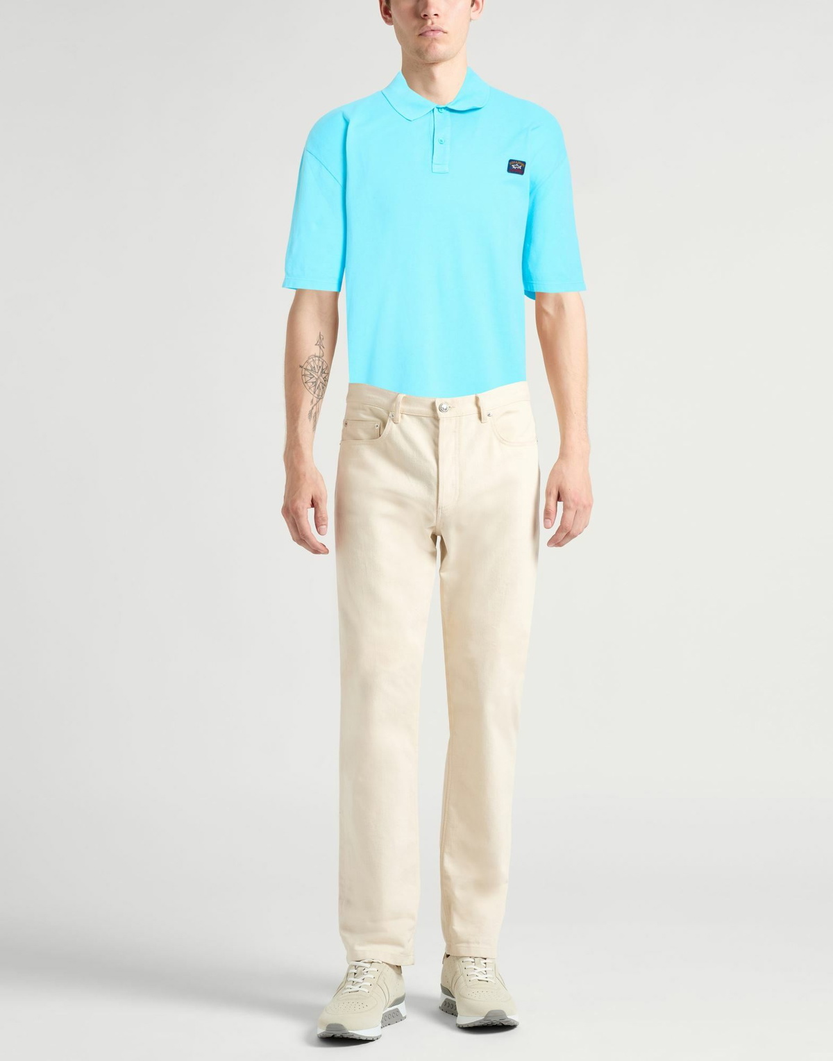 Paul & Shark Mens Polo shirt Light in Blue