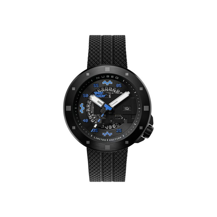 Photo: Nubeo Cassini Black Dial Mens Watch NB-6103-06