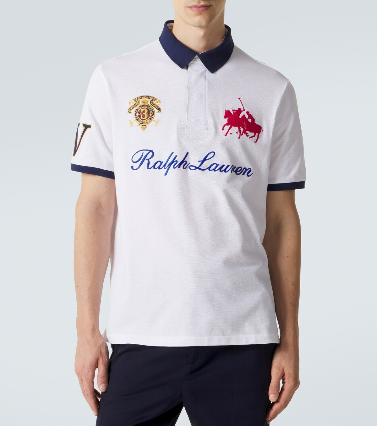 Polo Ralph Lauren Embroidered cotton polo shirt Polo Ralph Lauren