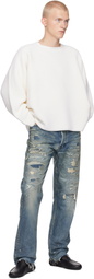 Fear of God Off-White Ottoman Straight Neck Sweater
