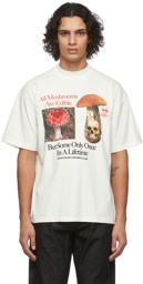 Online Ceramics Off-White Mushroom House Of Death T-Shirt