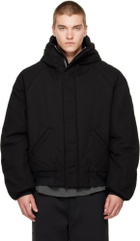 Seventh Black Orb Puffer Coat