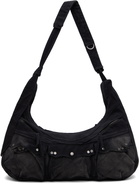 Professor.E Black Parachute Messenger Bag