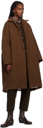 CASEY CASEY Brown Big Blobby Kasper Coat