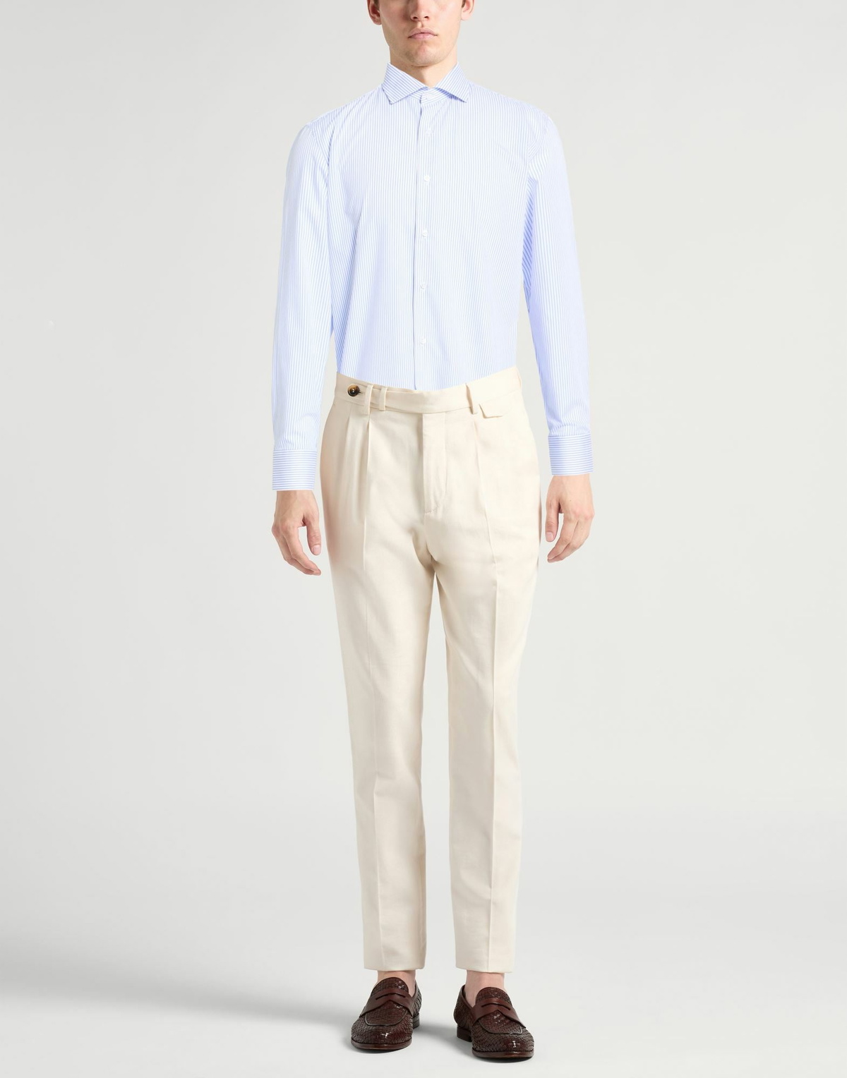 Caruso Mens Shirt in Blue