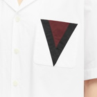 Valentino Men's V Logo Vacation Shirt in White