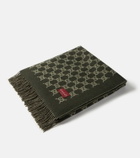 Gucci GG wool and cashmere blanket