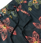 Desmond & Dempsey - Floral-Print Cotton Pyjama Shorts - Blue