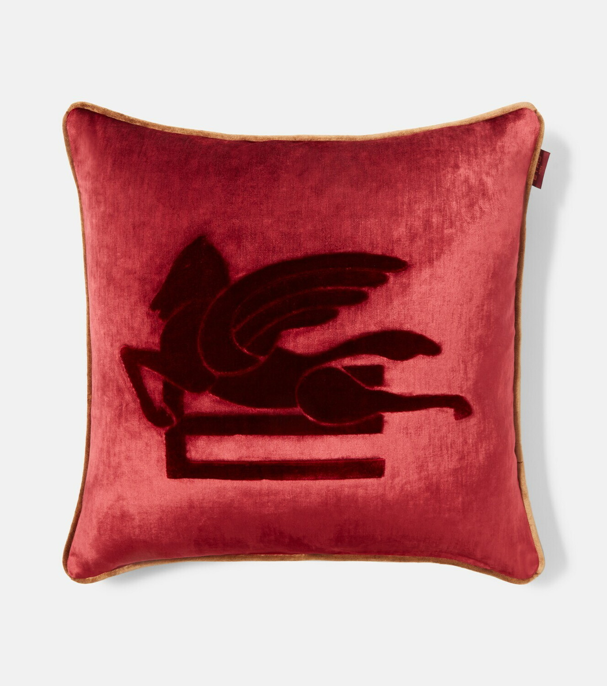 Etro Pegaso embroidered cushion