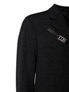DSQUARED2 - Double Breast Stretch Wool Blazer