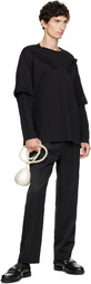 Simone Rocha Off-White Pearl Egg Bag