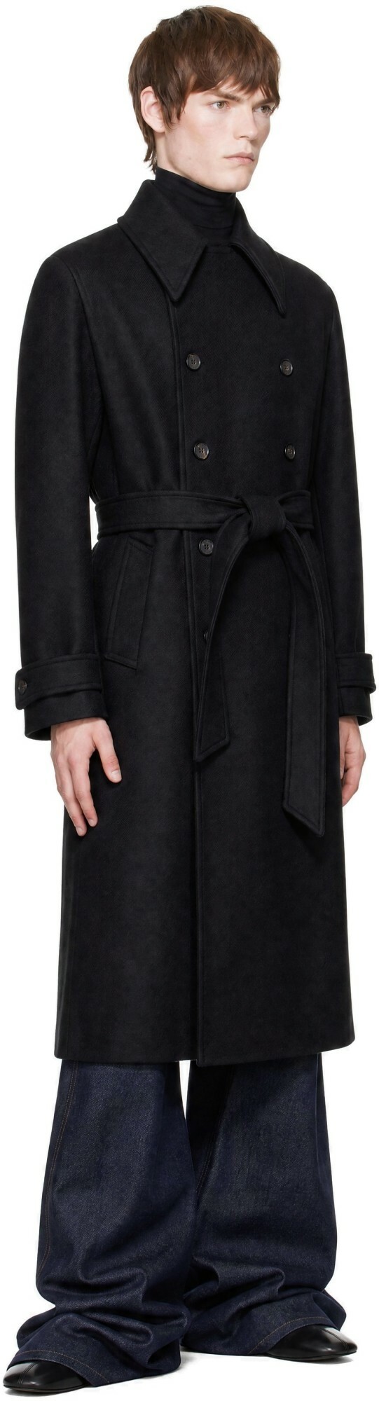 EGONlab Black Structured Coat