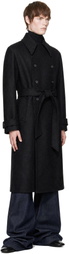 EGONlab Black Structured Coat