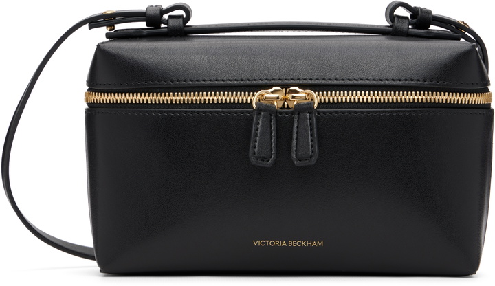 Photo: Victoria Beckham Black Leather Vanity Crossbody Bag