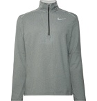Nike Running - Element 3.0 Loopback Dri-FIT Half-Zip Top - Gray