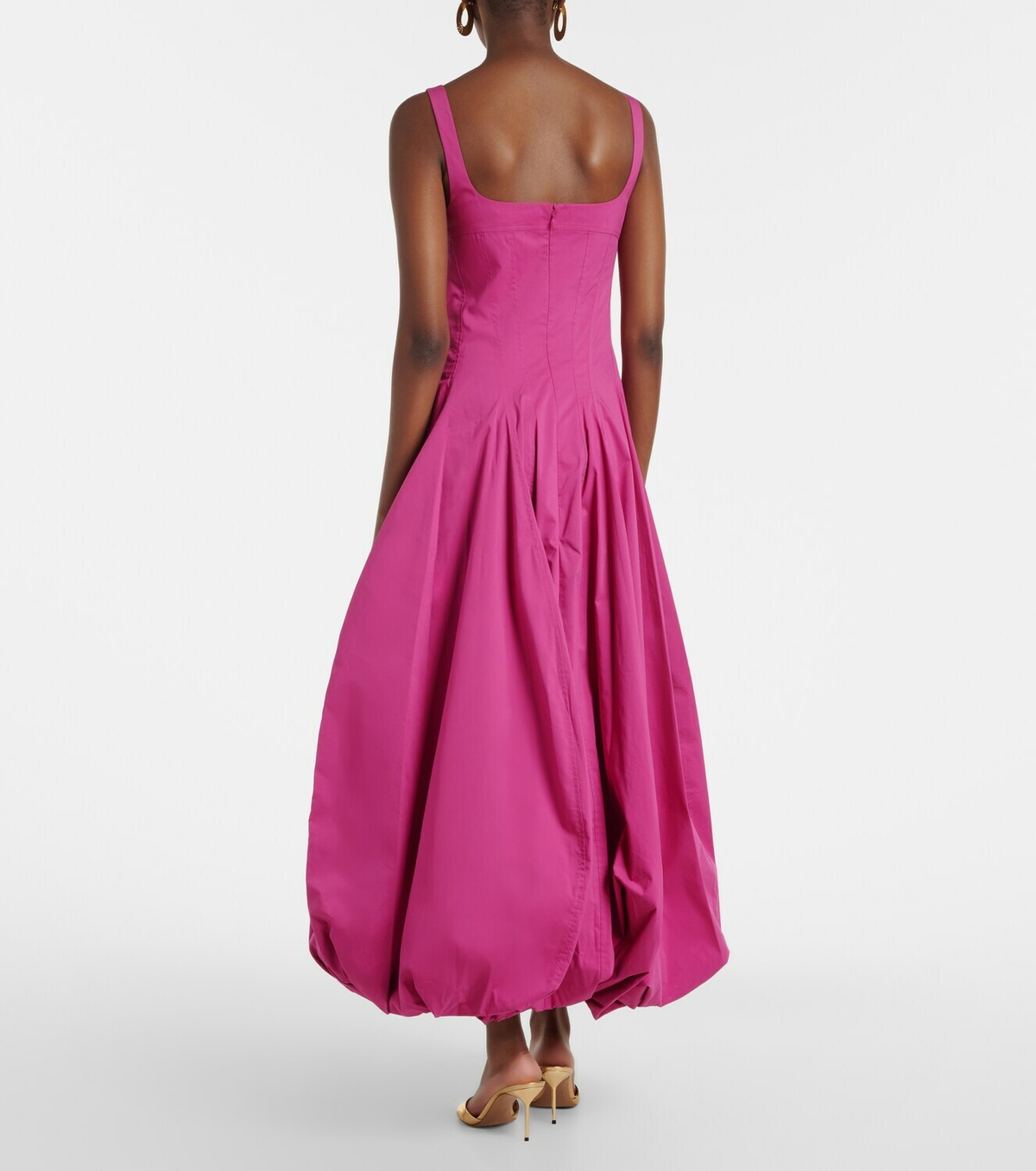 Simkhai Cotton-blend midi dress