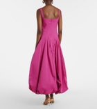 Simkhai Cotton-blend midi dress