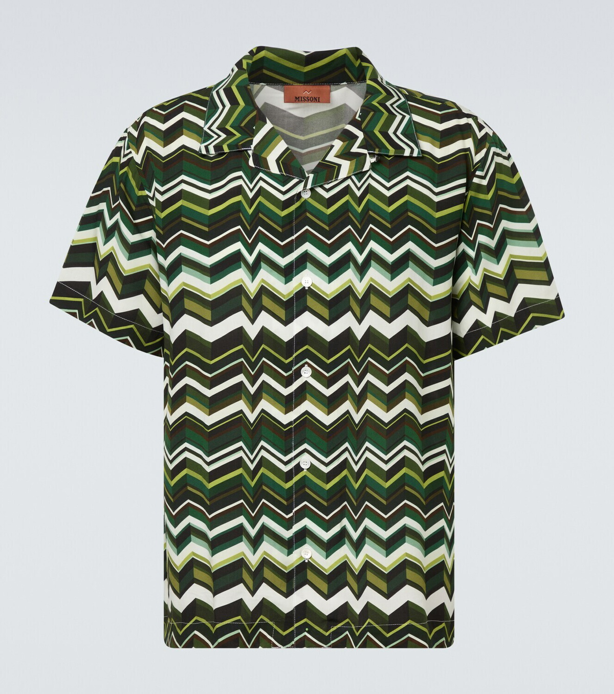 Missoni Zig Zag bowling shirt