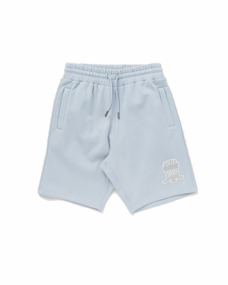 Photo: Avirex Sunnyside Fleece Short Blue - Mens - Sport & Team Shorts