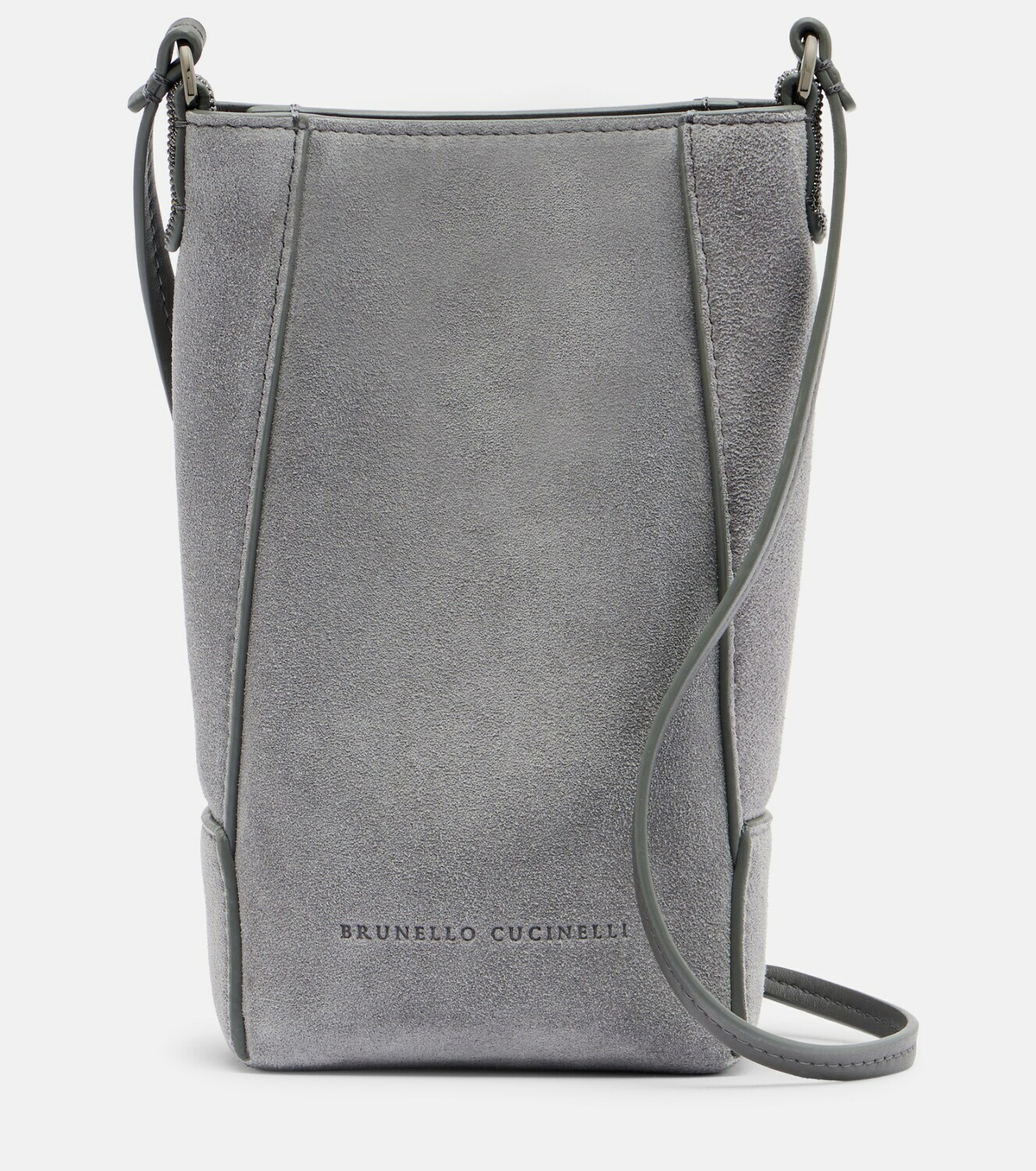Brunello Cucinelli Monili suede shoulder bag