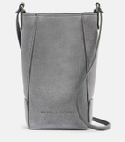 Brunello Cucinelli Monili suede shoulder bag