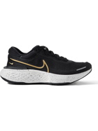 Nike Running - ZoomX Invincible Run Flyknit Running Sneakers - Black