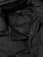 Aspesi - Quilted Padded Shell Hooded Coat - Black