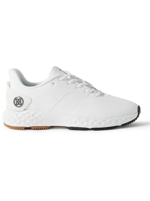 Photo: G/FORE - MG4 Rubber-Trimmed Coated-Mesh Golf Shoes - White