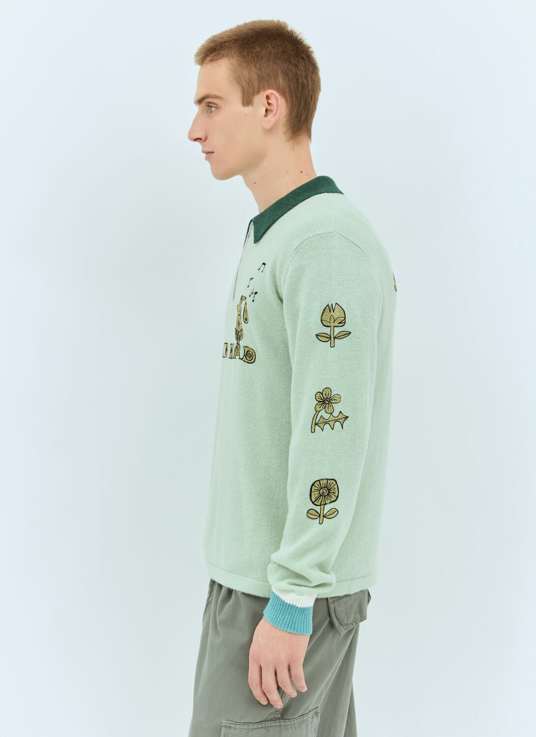 Brain Dead Lex Half-Zip Sweatshirt