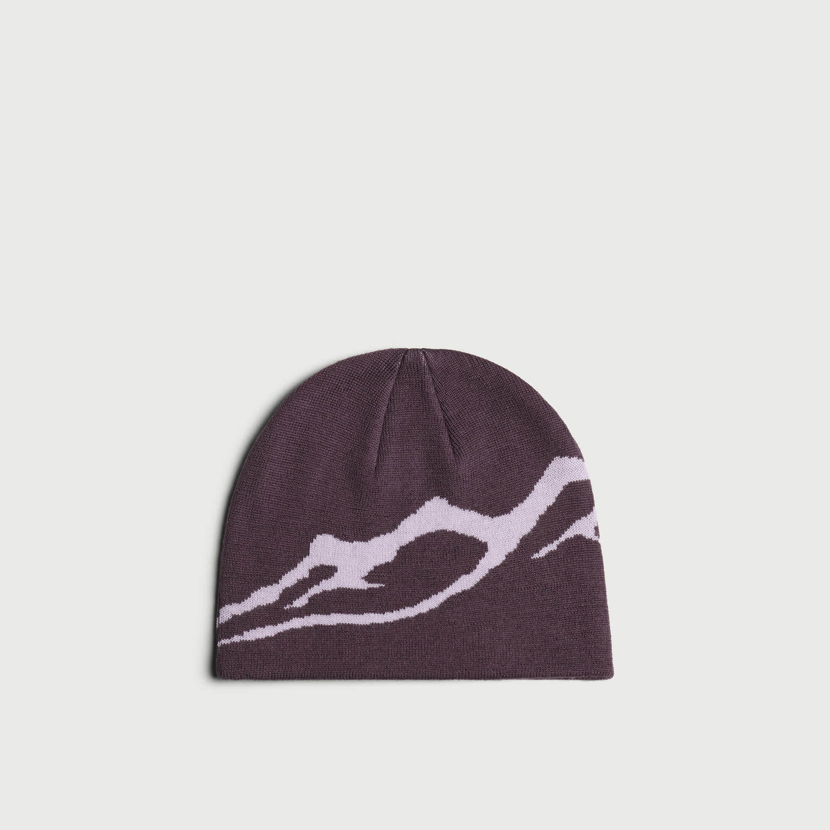 Mellow Clo Men's Everyday Merino Beanie in Rich Plum