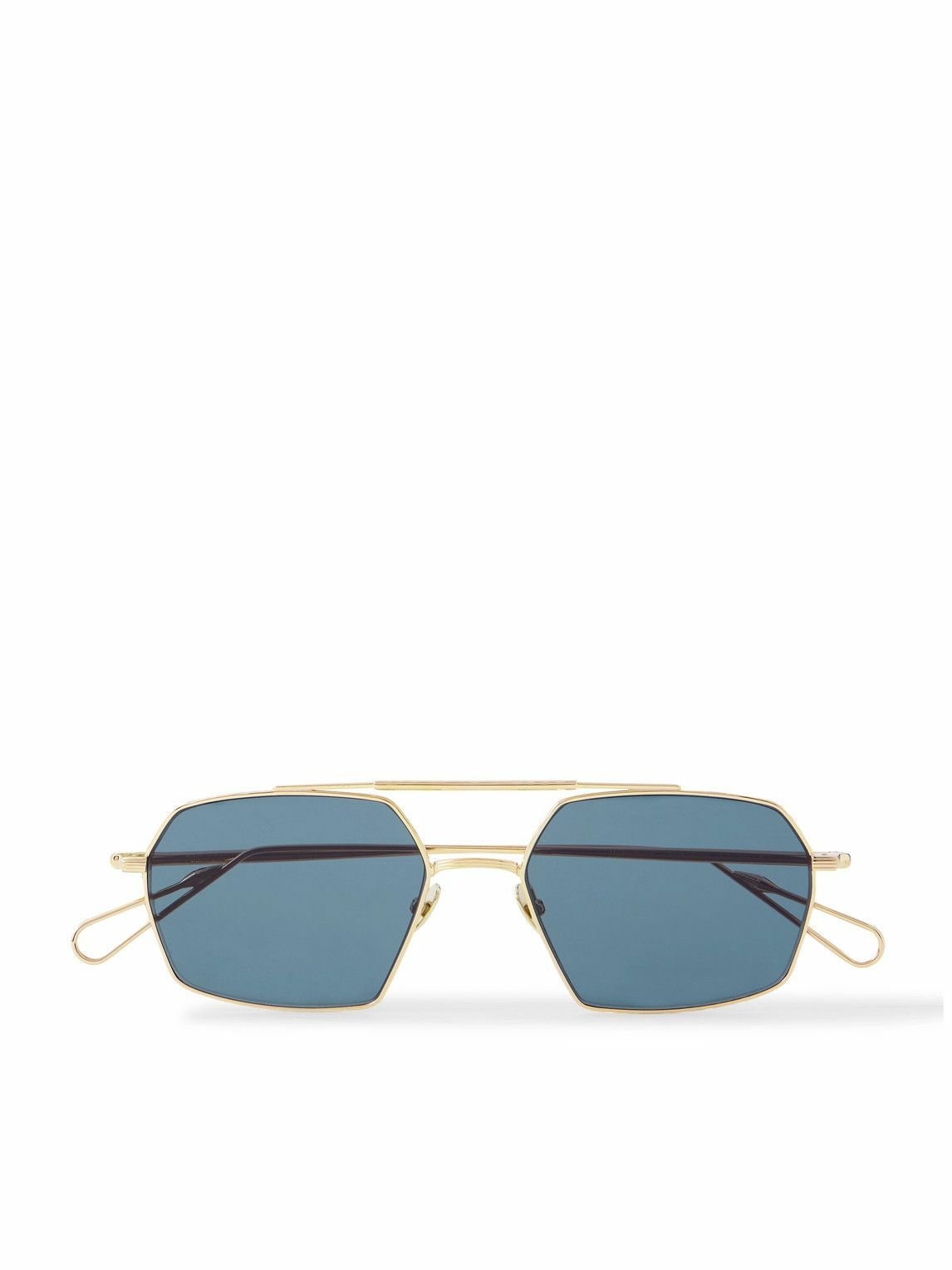 AHLEM - Haussmann Aviator-Style Gold-Tone Sunglasses