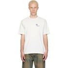 Kenzo White Kenzo Paris 'KENZO Tulip' Embroidered T-shirt