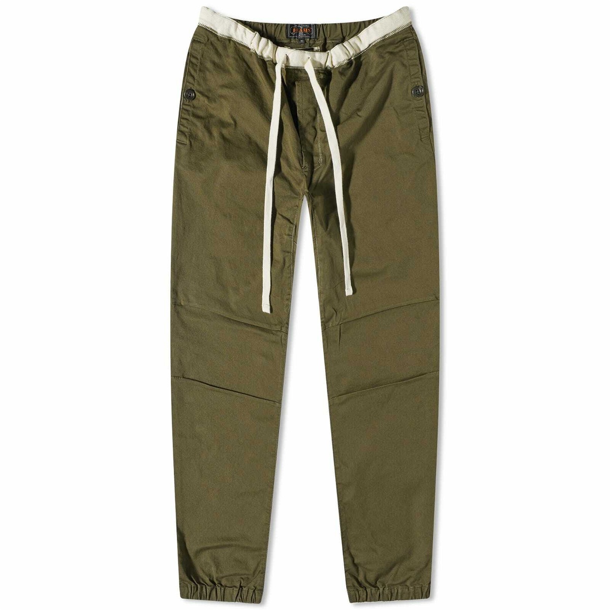 Photo: Beams Plus Men's Twill Gym Pant in Olive