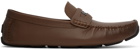 Coach 1941 Brown Coin Driver Loafers