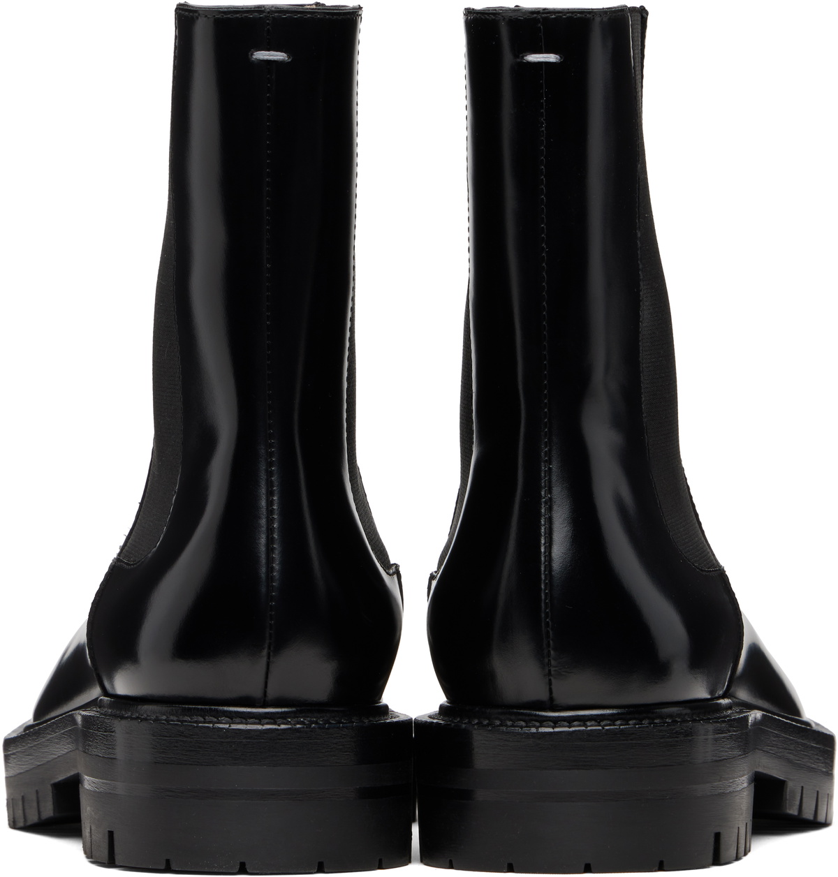 Maison Margiela Black Tabi Chelsea Boots