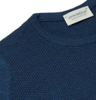 John Smedley - Slim-Fit Merino Wool Sweater - Blue