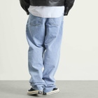 Edwin Men's Tyrell Denim Pants in Blue Heavy Bleach Wash