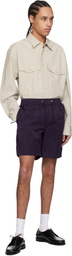 Sunflower Navy Mike Shorts