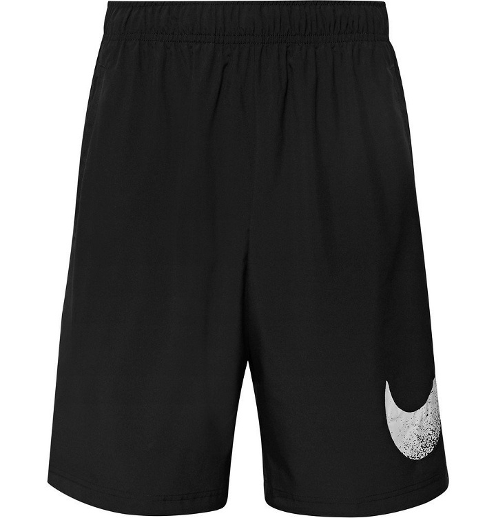 Photo: Nike Training - Flex 2.0 Logo-Print Dri-FIT Shorts - Black