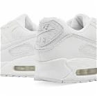 Nike Men's Air Max 90 Sneakers in White/Wolf Grey