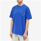 MKI Men's Square Logo T-Shirt in Royal Blue