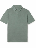Hartford - Linen Polo Shirt - Green