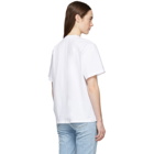 Stella McCartney White Foil Print T-Shirt