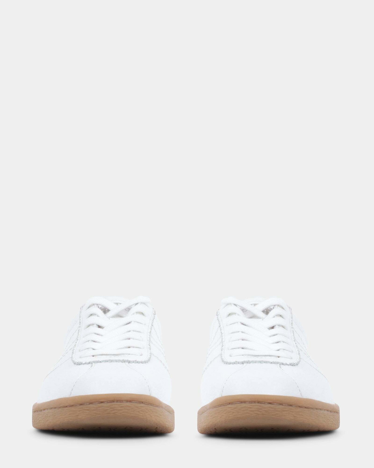 Steve Madden Gauntlet Sneakers in White