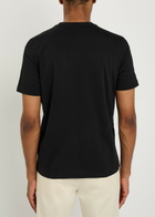 PS Paul Smith Tapes Printed Cotton T-shirt Black