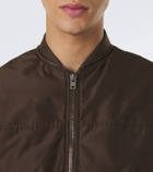 Lemaire Canvas blouson down jacket