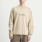 KA_YO_Prototype Men's Heavyweight Longsleeve Graphic T-Shirt in Plaza Taupe